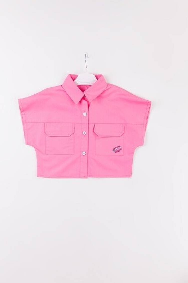 Girl's Shirt - Toptan Kız Çocuk Gömlek 7-10Y 1016-24127 - Brand: Büşra Bebe - Women & Kids, Baby Clothes Wholesale - Globality Store
