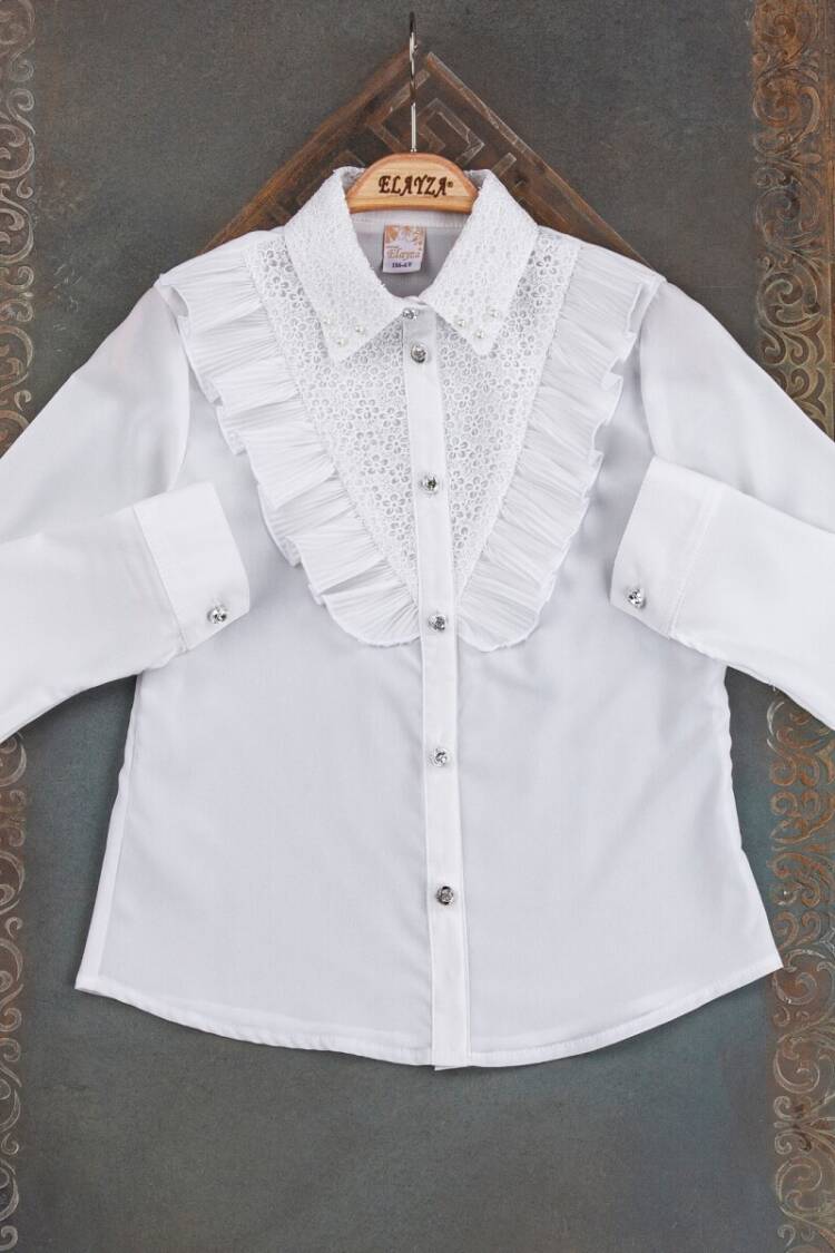 Girl's Shirt - Toptan Kız Çocuk Gömlek 9-12Y 2023-22328 - Brand: Elayza - Women & Kids, Baby Clothes Wholesale - Globality Store