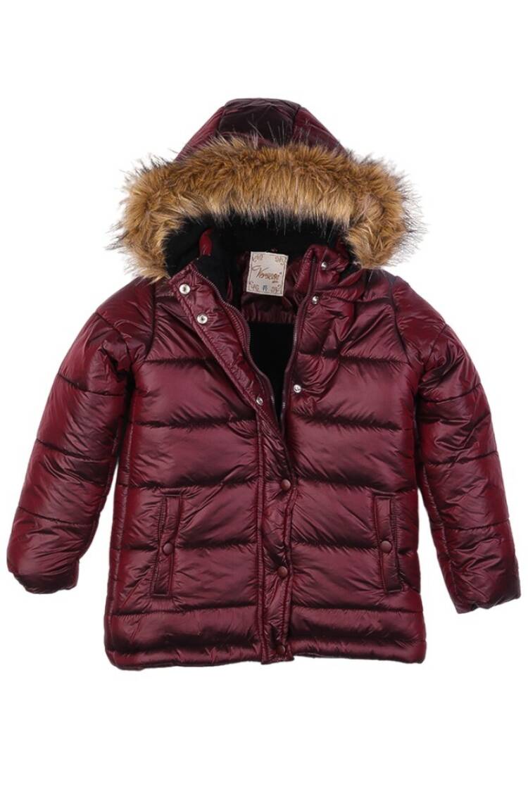 Girls' Outerwear - Toptan Kız Çocuk Kaban 7-11Y 2031-5697 - Brand: Verscon - Women & Kids, Baby Clothes Wholesale - Globality Store