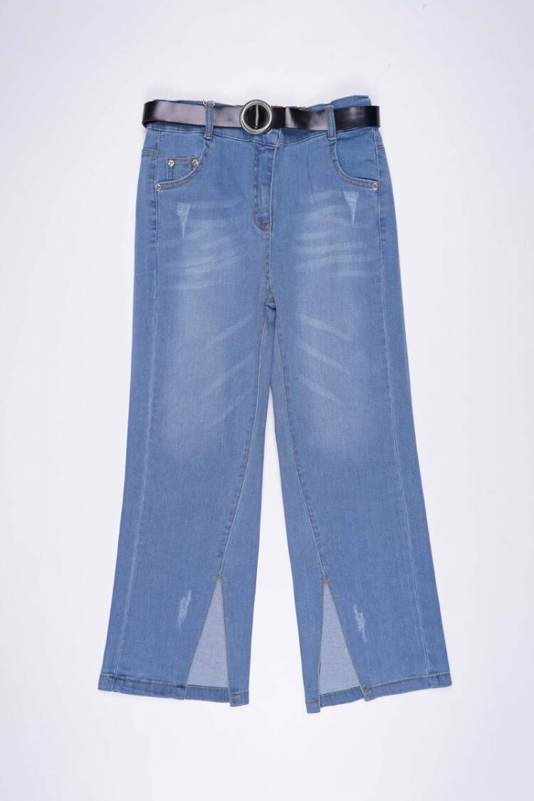 Girls' Trousers - Toptan Kız Çocuk Kot Pantolon 11-15Y 2033 - 3 - Brand: Cemix - Women & Kids, Baby Clothes Wholesale - Globality Store