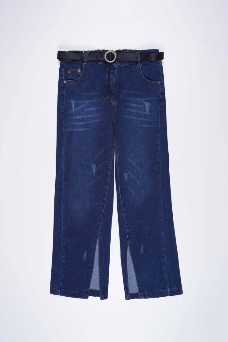 Girls' Trousers - Toptan Kız Çocuk Kot Pantolon 11-15Y 2033 - 3 - Brand: Cemix - Women & Kids, Baby Clothes Wholesale - Globality Store