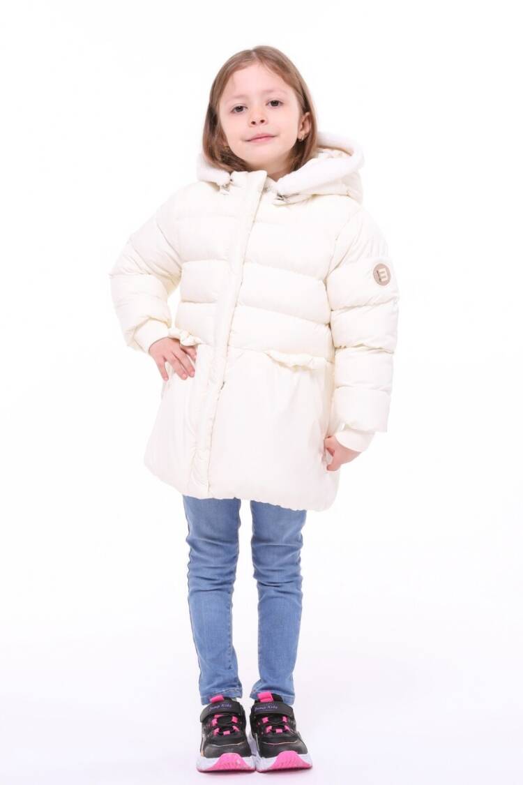 Girls' Outerwear - Toptan Kız Çocuk Mont 2-8Y 2007-51284 - Brand: Benitto Kids - Women & Kids, Baby Clothes Wholesale - Globality Store