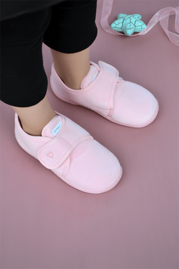 Girls' Shoes - Toptan Kız Çocuk Panduf 23-29 EU 2058-F-729 - Brand: Firststep - Women & Kids, Baby Clothes Wholesale - Globality Store