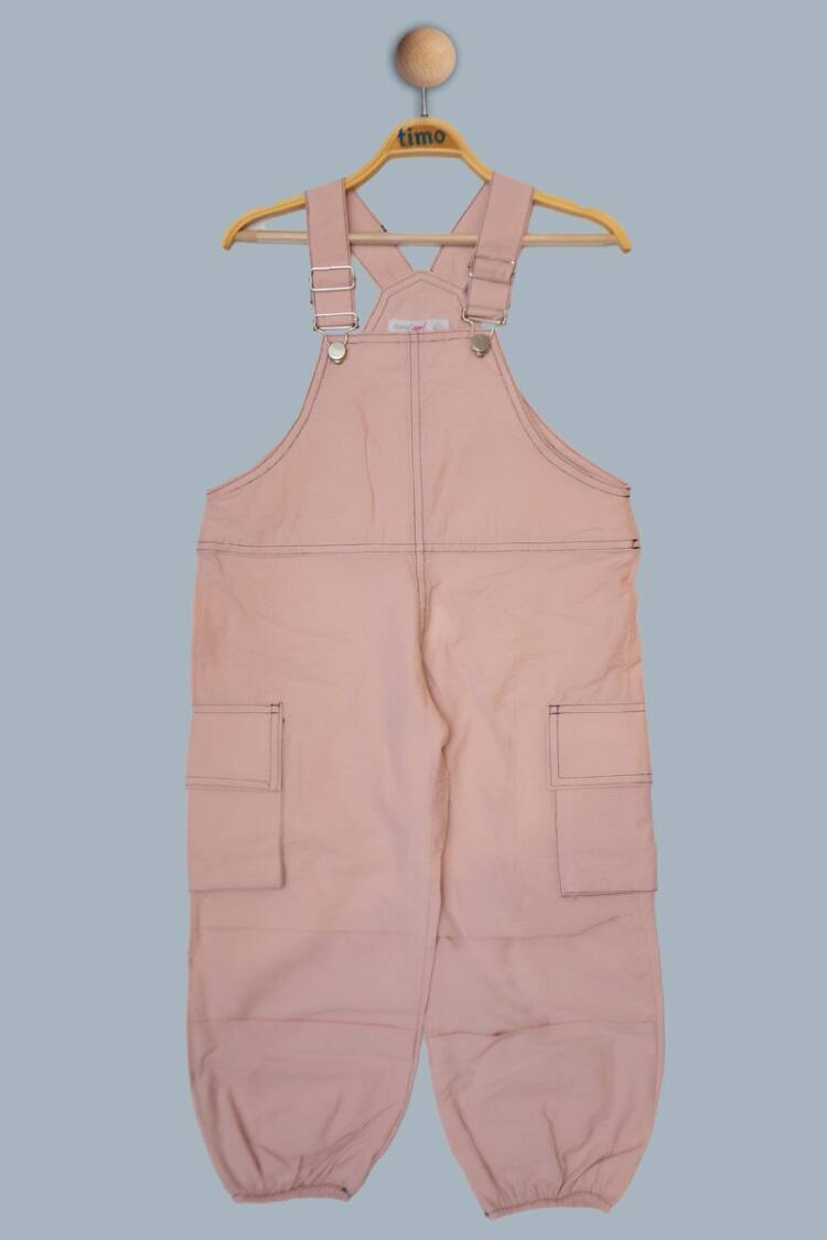 Girl's Jumpsuit - Toptan Kız Çocuk Salopet 6-9Y 1018-TK4DÜ132241303 - Brand: Timo - Women & Kids, Baby Clothes Wholesale - Globality Store