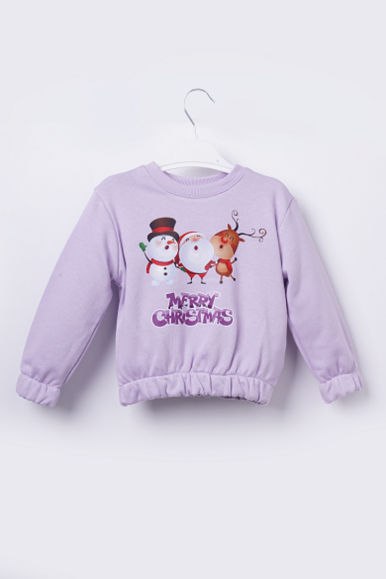 Girls' Tops - Toptan Kız Çocuk Sweatshirt 3-6Y 1016-23257 - Brand: Büşra Bebe - Women & Kids, Baby Clothes Wholesale - Globality Store