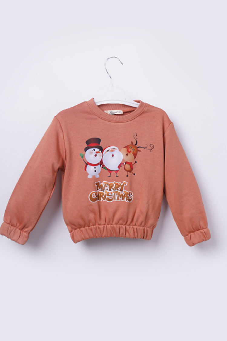 Girls' Tops - Toptan Kız Çocuk Sweatshirt 3-6Y 1016-23257 - Brand: Büşra Bebe - Women & Kids, Baby Clothes Wholesale - Globality Store