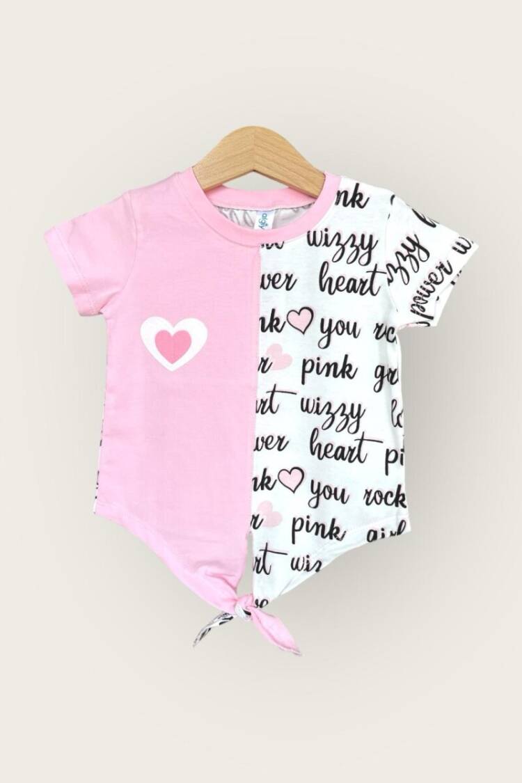 Girls' Tops - Toptan Kız Çocuk Tişört 1-4Y 2047-3111 - Brand: Algiy Mini - Women & Kids, Baby Clothes Wholesale - Globality Store