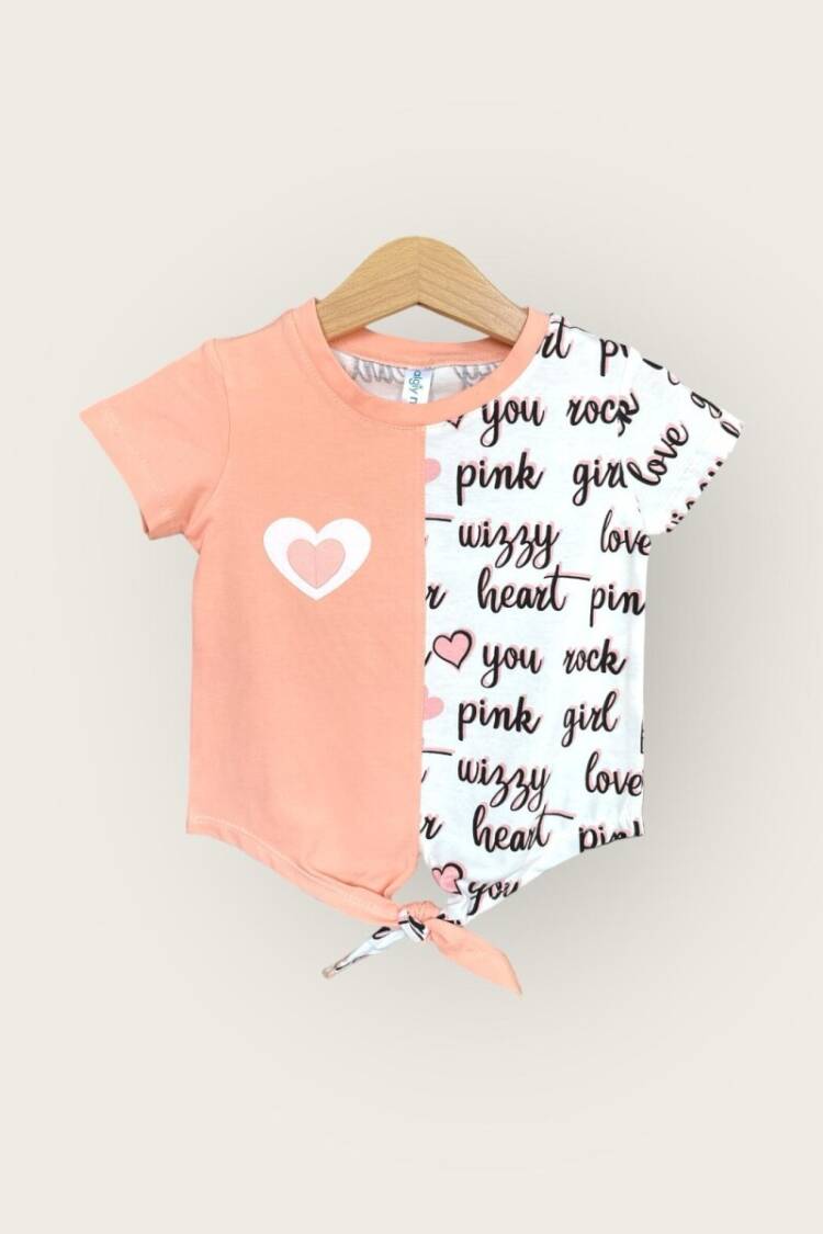Girls' Tops - Toptan Kız Çocuk Tişört 1-4Y 2047-3111 - Brand: Algiy Mini - Women & Kids, Baby Clothes Wholesale - Globality Store