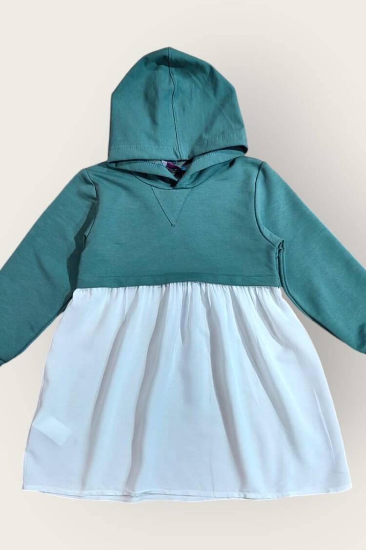 Girl's Dress - Toptan Kız Çocuk Tunik Elbise 2-10Y 1031-7072 - Brand: KidsRoom - Women & Kids, Baby Clothes Wholesale - Globality Store