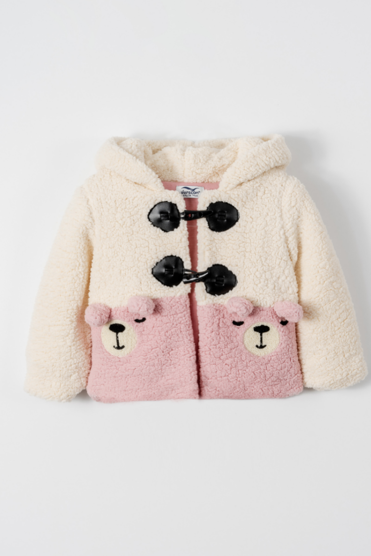 - Toptan Kız Çocuk Welsoft Sherpa Hırka 9-48M 2031-6169 - Brand: Verscon - Women & Kids, Baby Clothes Wholesale - Globality Store
