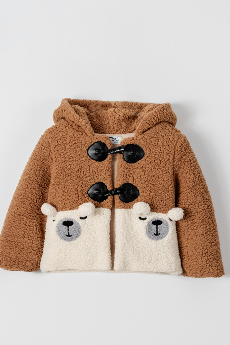 - Toptan Kız Çocuk Welsoft Sherpa Hırka 9-48M 2031-6169 - Brand: Verscon - Women & Kids, Baby Clothes Wholesale - Globality Store
