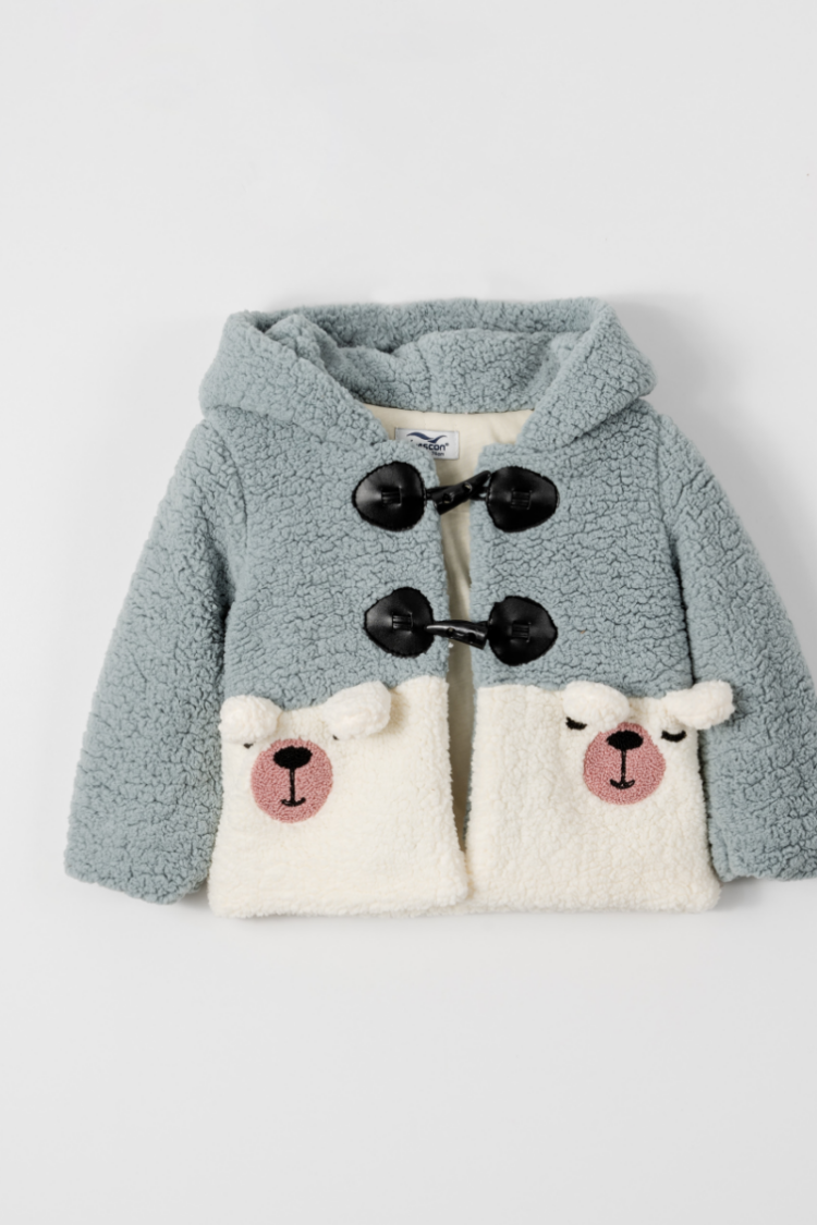 - Toptan Kız Çocuk Welsoft Sherpa Hırka 9-48M 2031-6169 - Brand: Verscon - Women & Kids, Baby Clothes Wholesale - Globality Store