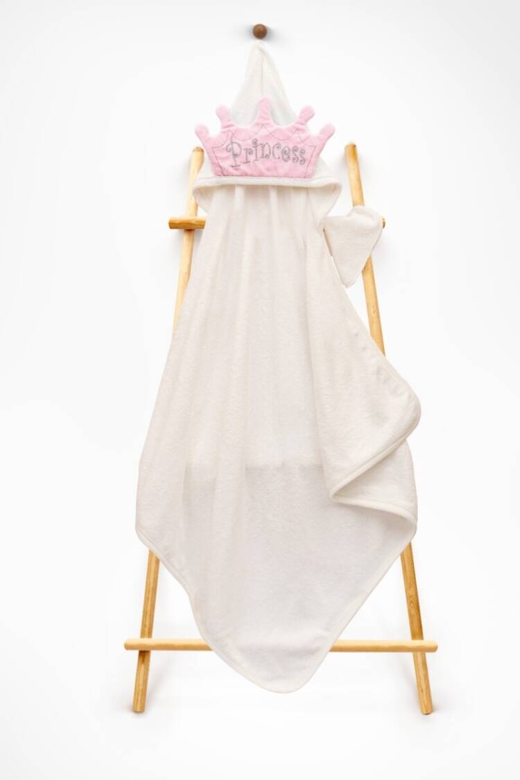 Towel and Bathrobe - Toptan Unisex 2'li Havlu ve Kese Takım 85x80 2015-9-778 - Brand: Babyline - Women & Kids, Baby Clothes Wholesale - Globality Store