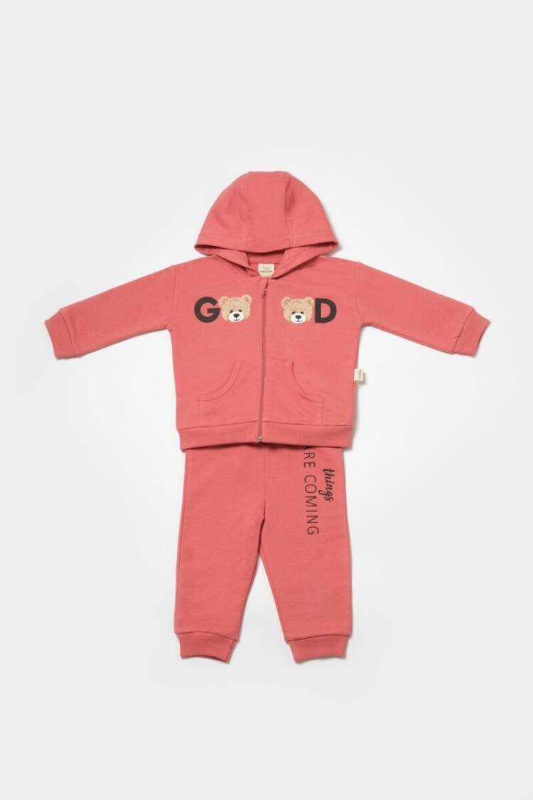 Baby Sets - Toptan Unisex Bebek 2'li Hırka ve Pantolon Takımı 3-24M %100 Organik Pamuk Cosy 2022-CSY8006 - Brand: BabyCosy - Women & Kids, Baby Clothes Wholesale - Globality Store