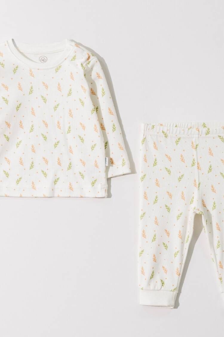 Underwear - Socks - Pajamas - Toptan Unisex Bebek 2'li Pijama Takımı 9-36M 2030-5943 - Brand: Pambuliq - Women & Kids, Baby Clothes Wholesale - Globality Store