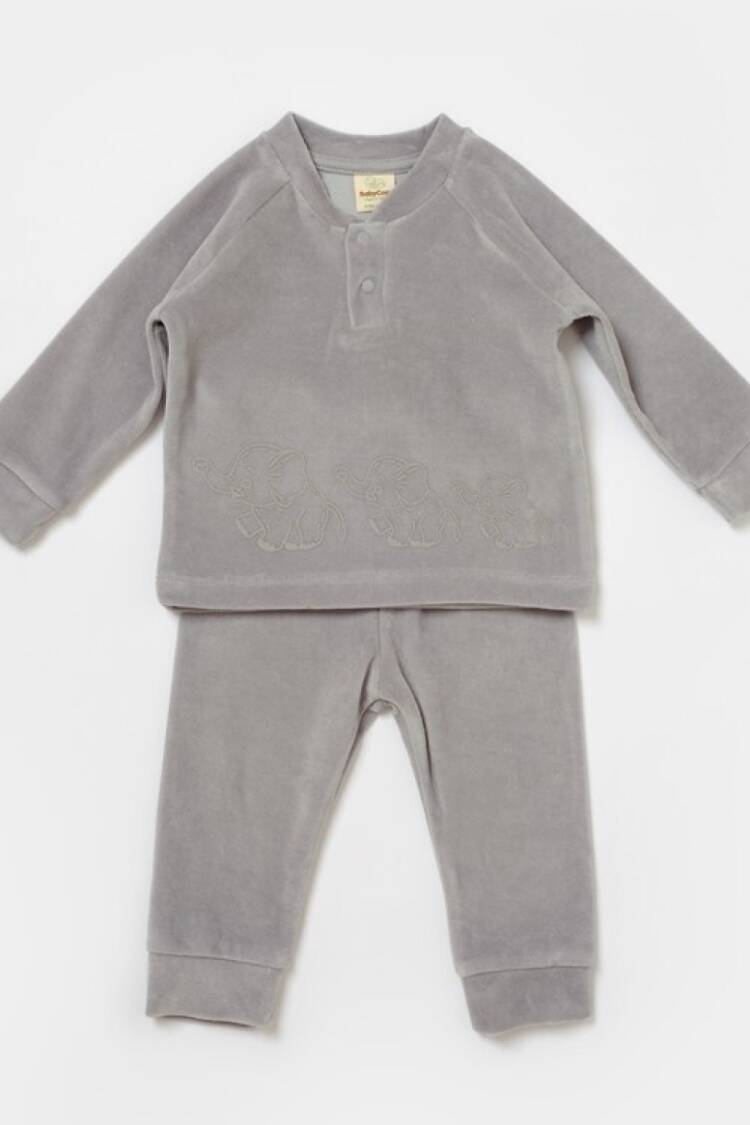 Baby Sets - Toptan Unisex Bebek 2'li Sweatshirt ve Pantolon Takımı 3-24M Baby Cosy 2022-CSYK6051 - Brand: BabyCosy - Women & Kids, Baby Clothes Wholesale - Globality Store