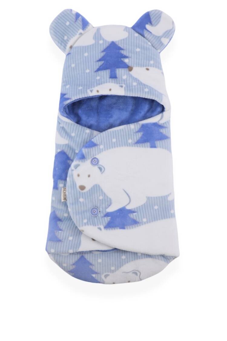 Sleep Products - Toptan Unisex Bebek Ayıcık Desenli Kundak 0-6M 2020-95266 - Brand: Bebitof - Women & Kids, Baby Clothes Wholesale - Globality Store