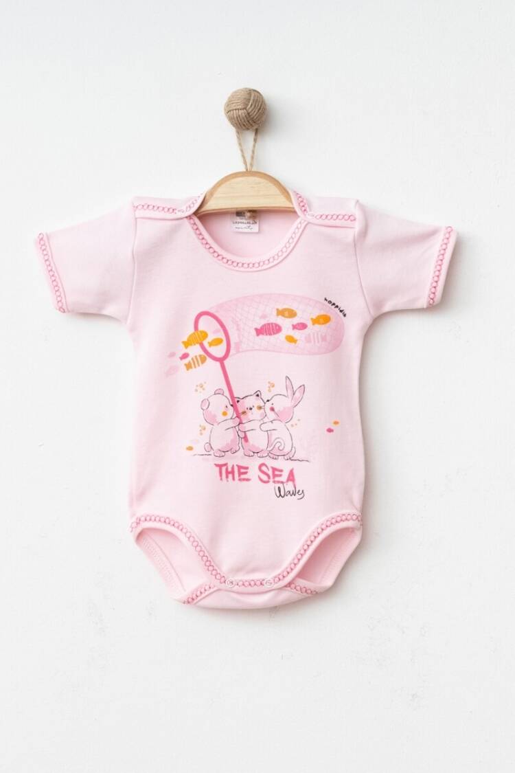 Newborn - Toptan Unisex Bebek Badi 1-6M 2017-7134 - Brand: Hoppidik - Women & Kids, Baby Clothes Wholesale - Globality Store
