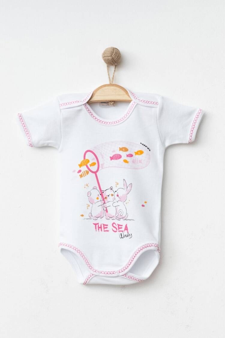 Newborn - Toptan Unisex Bebek Badi 1-6M 2017-7134 - Brand: Hoppidik - Women & Kids, Baby Clothes Wholesale - Globality Store