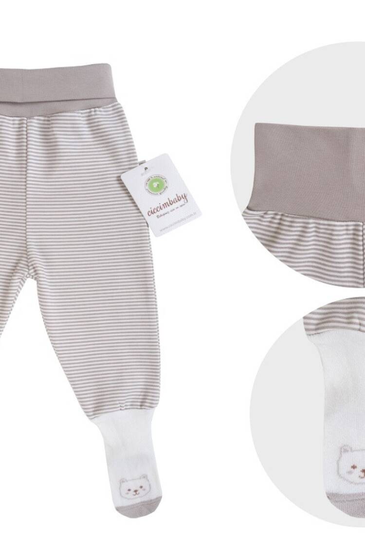 Baby Bottom Clothing - Toptan Unisex Bebek Çoraplı Pantolon 3-9M 1043 - 2 - Brand: Ciccimbaby - Women & Kids, Baby Clothes Wholesale - Globality Store
