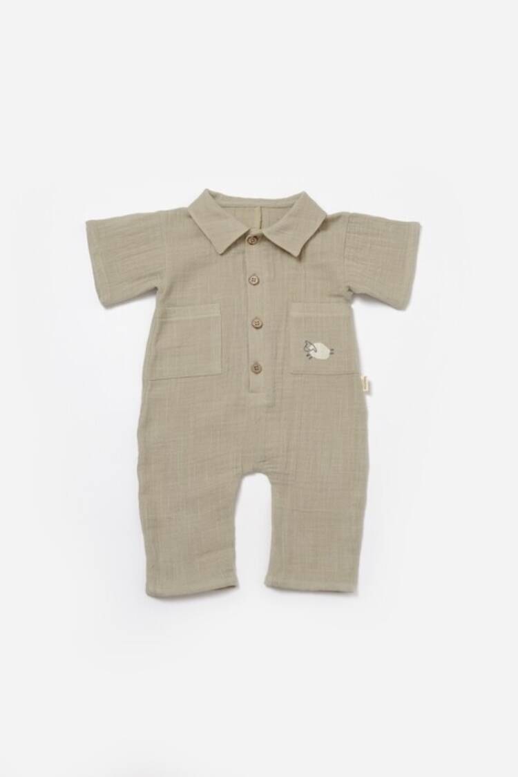 Baby Sets - Toptan Unisex Bebek Kısa Kollu Tulum 3-24M %100 Pamuk Baby Cosy 2022-CSYM7040 - Brand: BabyCosy - Women & Kids, Baby Clothes Wholesale - Globality Store