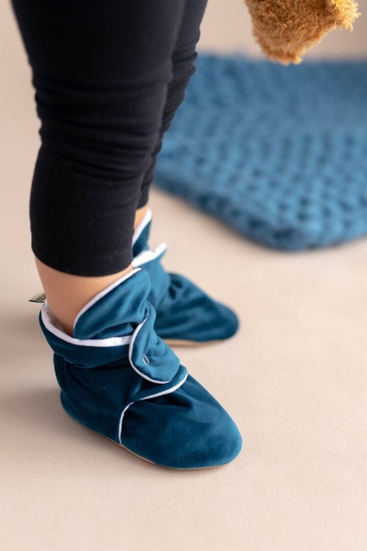 Baby Shoes - Toptan Unisex Bebek Panduf 16-25 EU 2058-F-870 - Brand: Firststep - Women & Kids, Baby Clothes Wholesale - Globality Store