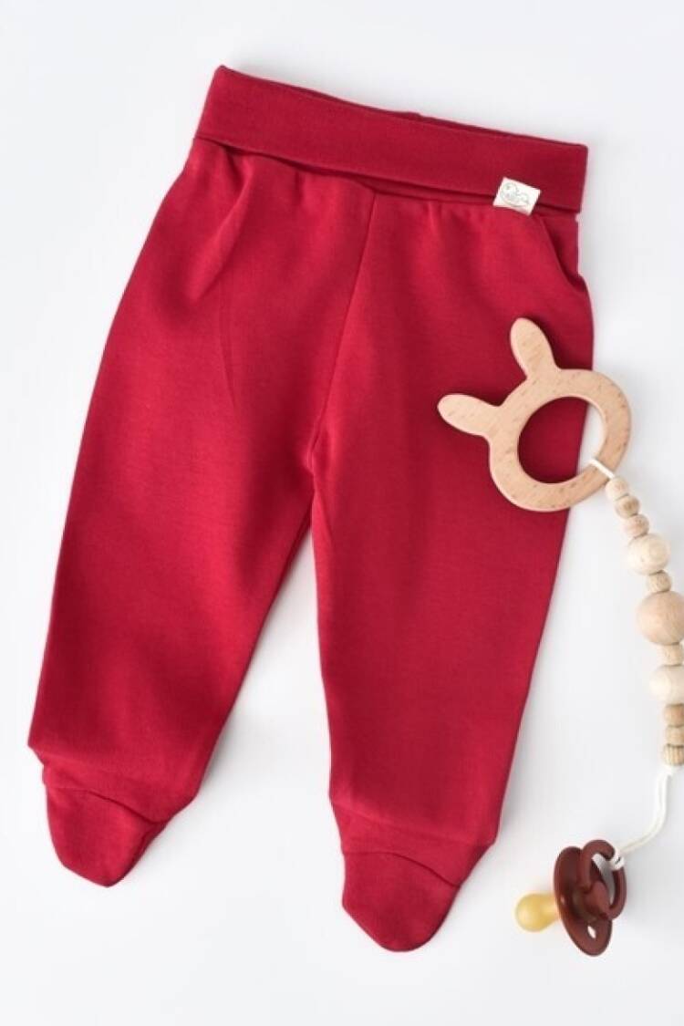 Baby Bottom Clothing - Toptan Unisex Bebek Patikli Pantolon 0-9M %100 Organik Pamuk Baby Cosy 2022-CSY5605 - Brand: BabyCosy - Women & Kids, Baby Clothes Wholesale - Globality Store