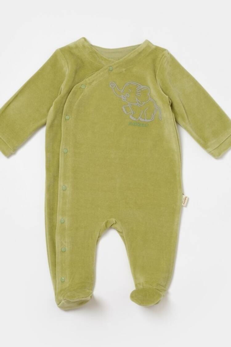 Baby Rompers and Overalls - Toptan Unisex Bebek Patikli Tulum 0-9M Baby Cosy 2022-CSYK6038 - Brand: BabyCosy - Women & Kids, Baby Clothes Wholesale - Globality Store