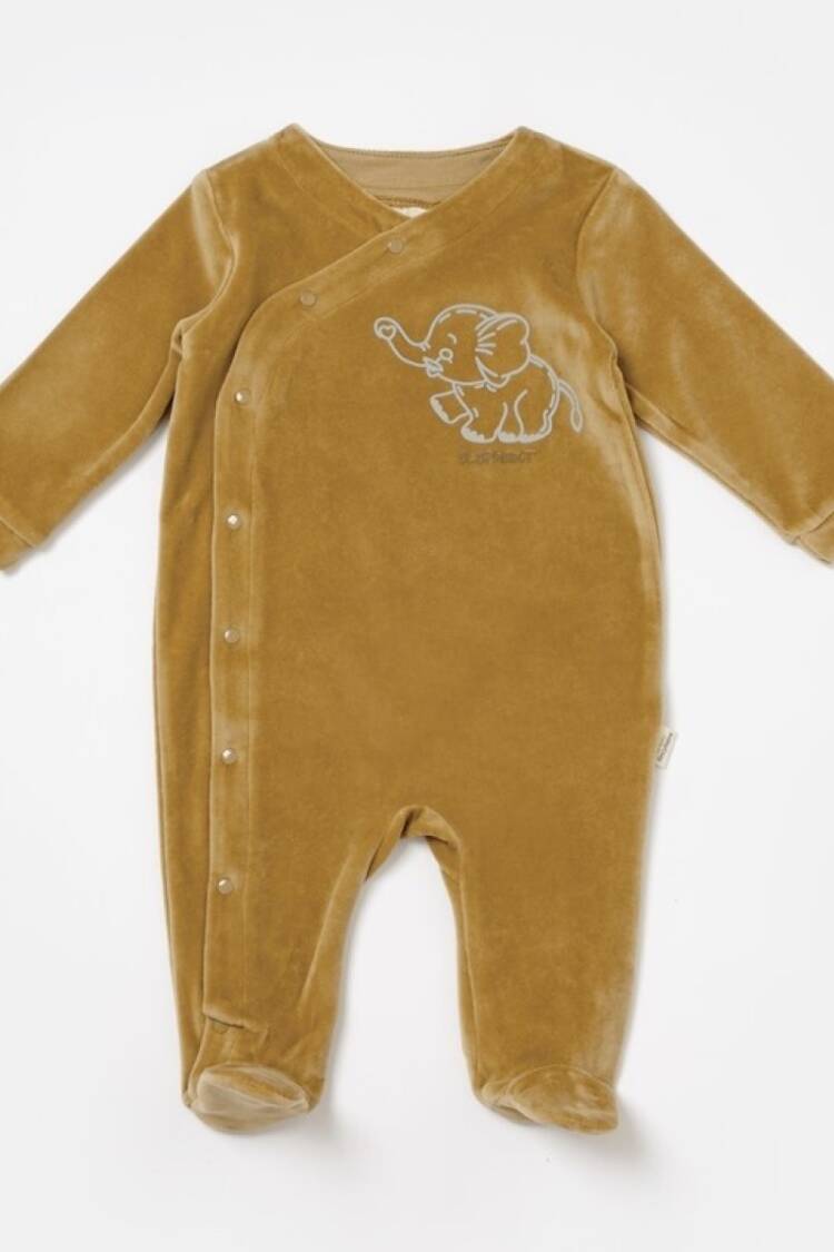 Baby Rompers and Overalls - Toptan Unisex Bebek Patikli Tulum 0-9M Baby Cosy 2022-CSYK6040 - Brand: BabyCosy - Women & Kids, Baby Clothes Wholesale - Globality Store