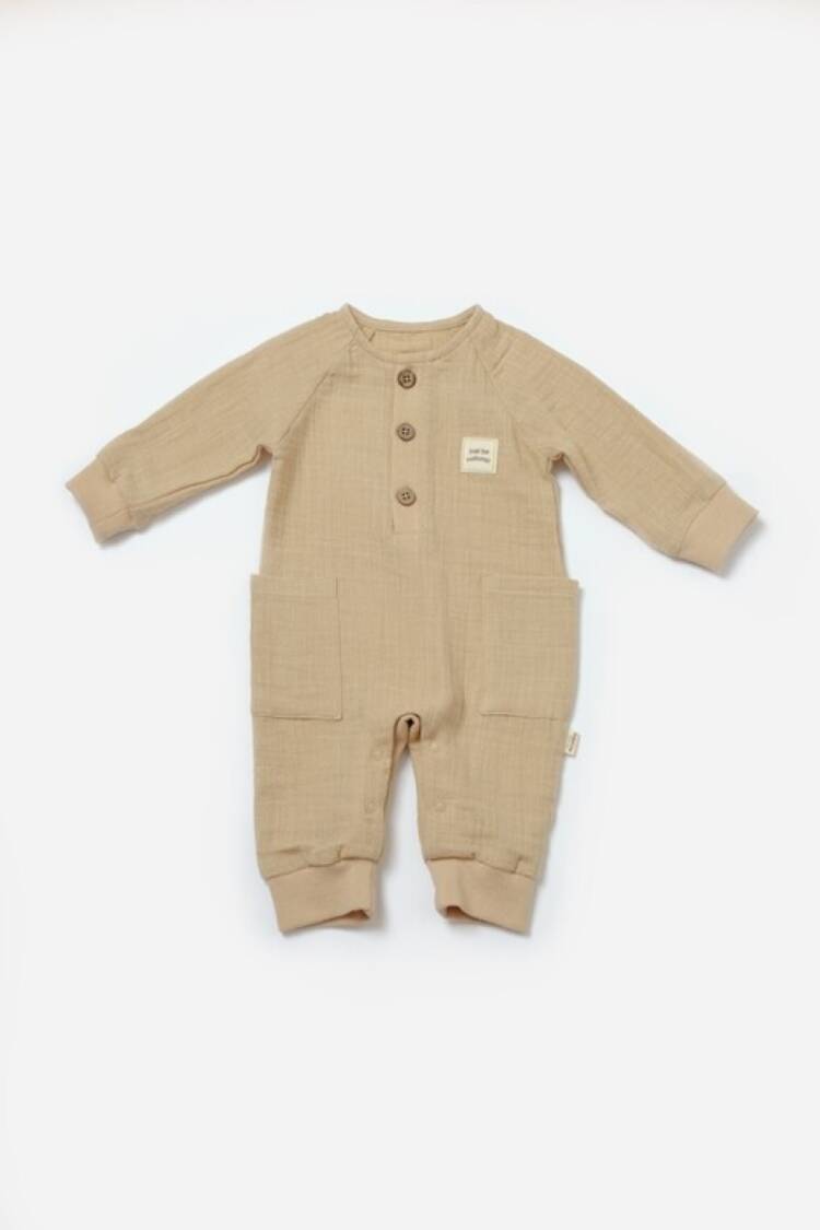 Baby Rompers and Overalls - Toptan Unisex Bebek Tulum 3-24M %100 Pamuk Baby Cosy 2022-CSYM7038 - Brand: BabyCosy - Women & Kids, Baby Clothes Wholesale - Globality Store