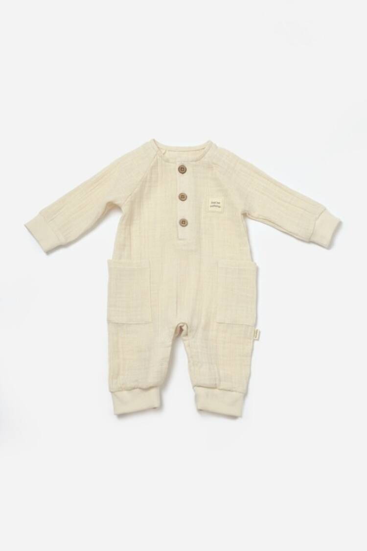 Baby Rompers and Overalls - Toptan Unisex Bebek Tulum 3-24M %100 Pamuk Cosy 2022-CSYM7036 - Brand: BabyCosy - Women & Kids, Baby Clothes Wholesale - Globality Store