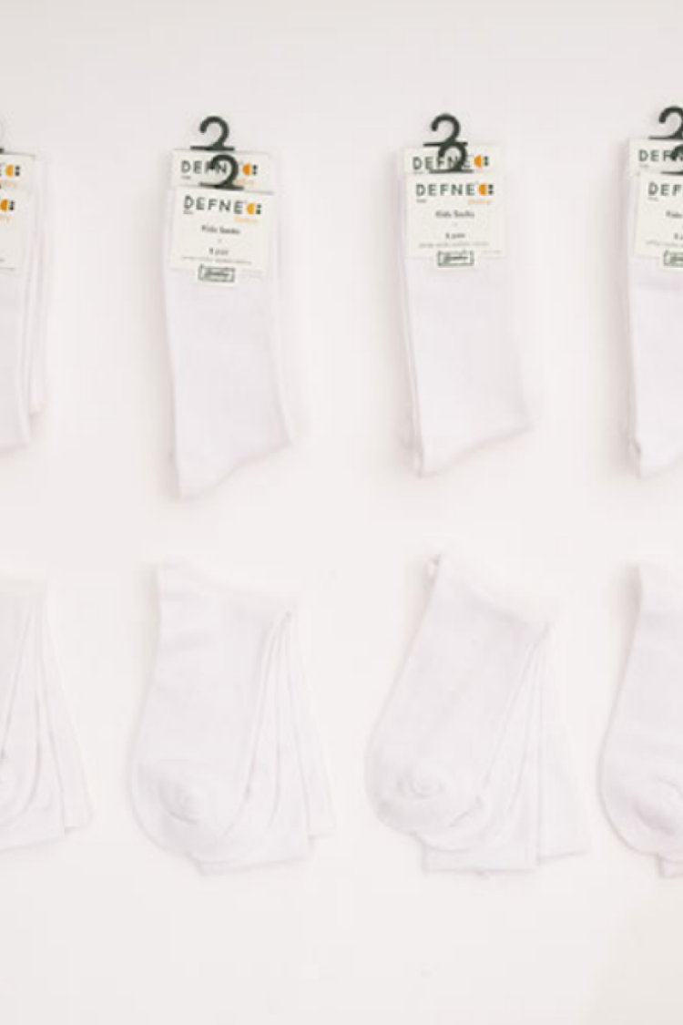 Boys' Underwear & Socks - Toptan Unisex Çocuk 12 Çift Bambu Soket Çorap 1064-DFN1Ç-U005-23(9-10) - Brand: Defne - Women & Kids, Baby Clothes Wholesale - Globality Store