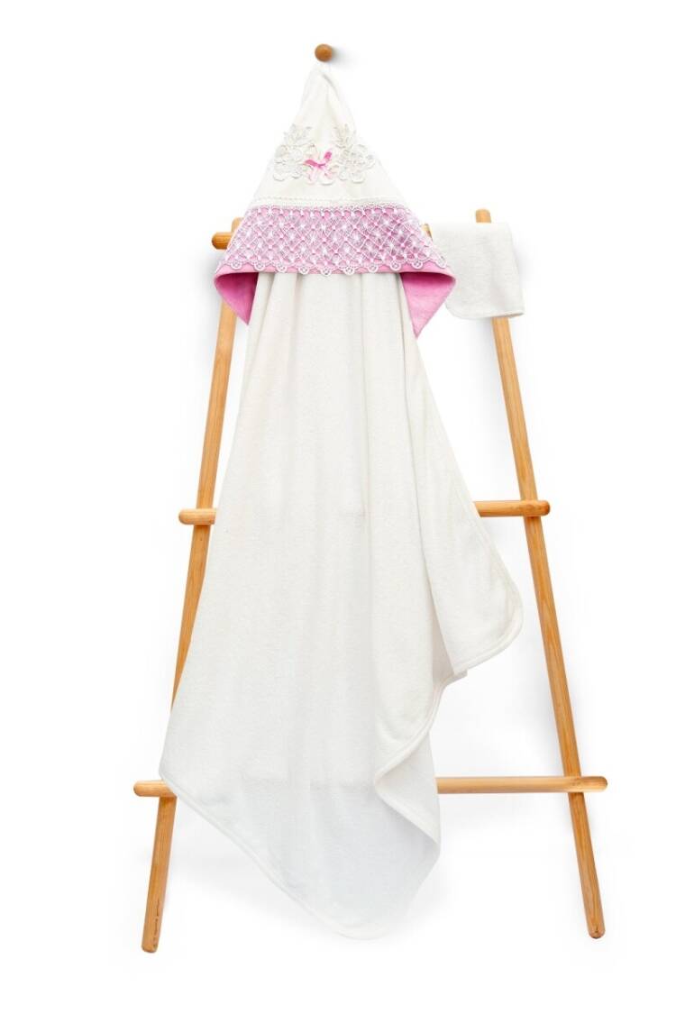Towel and Bathrobe - Toptan Unisex Çocuk Havlu ve Banyo Kesesi Takım 85x85cm 2015-9-662 - Brand: Babyline - Women & Kids, Baby Clothes Wholesale - Globality Store