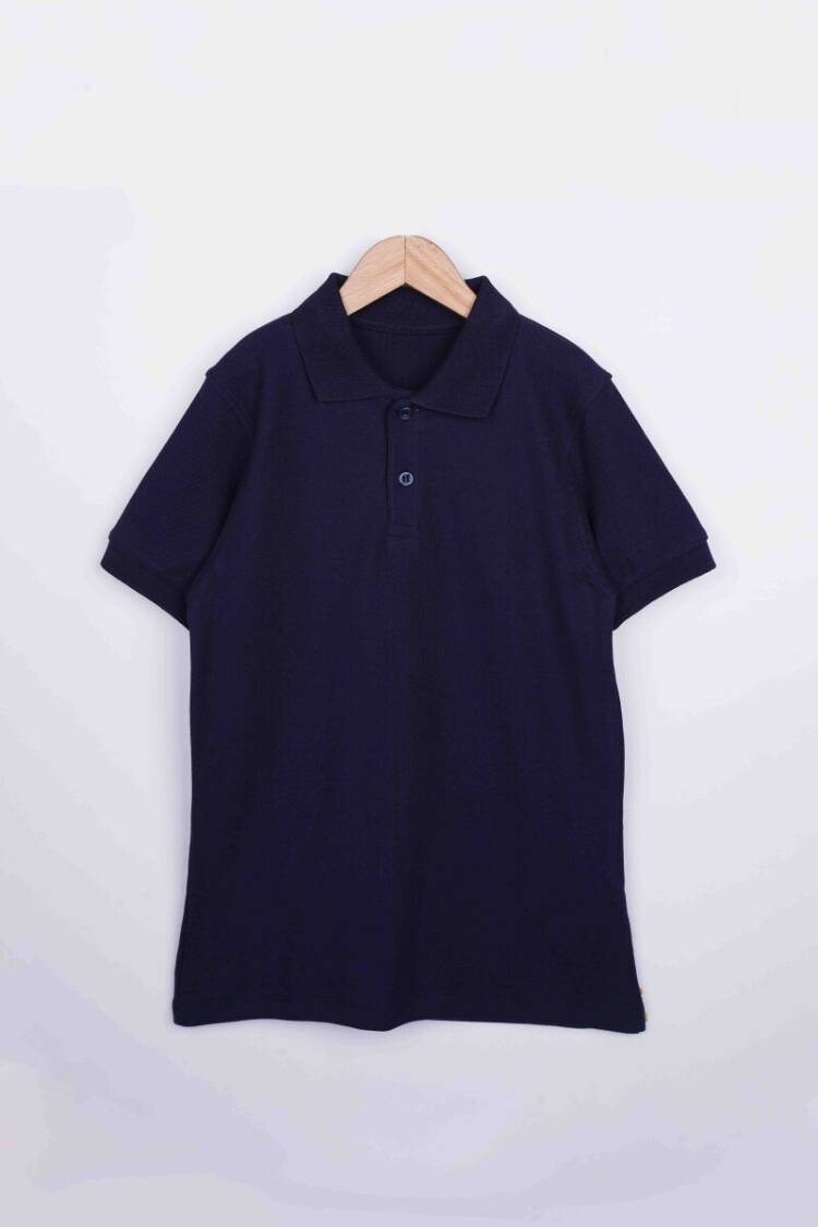Boys' Tops - Toptan Unisex Çocuk Kısa Kollu Polo Yaka Tişört 10-13Y 2027-2306 - Brand: Interkidsy Basic - Women & Kids, Baby Clothes Wholesale - Globality Store