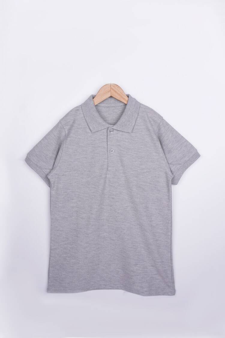 Boys' Tops - Toptan Unisex Çocuk Kısa Kollu Polo Yaka Tişört 6-9Y İnterkidsy Basic 2027-2305 - Brand: Interkidsy Basic - Women & Kids, Baby Clothes Wholesale - Globality Store