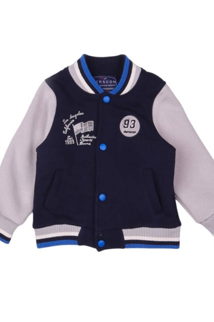 Boys' Outerwear - Toptan Unisex Çocuk Kolej Ceketi 7-11Y 2031-5788 - Brand: Verscon - Women & Kids, Baby Clothes Wholesale - Globality Store