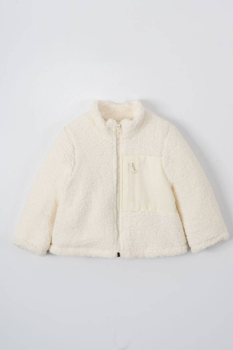 Boys' Outerwear - Toptan Unisex Çocuk Welsoft Sherpa Hırka 1-5Y 2031-5989 - Brand: Verscon - Women & Kids, Baby Clothes Wholesale - Globality Store
