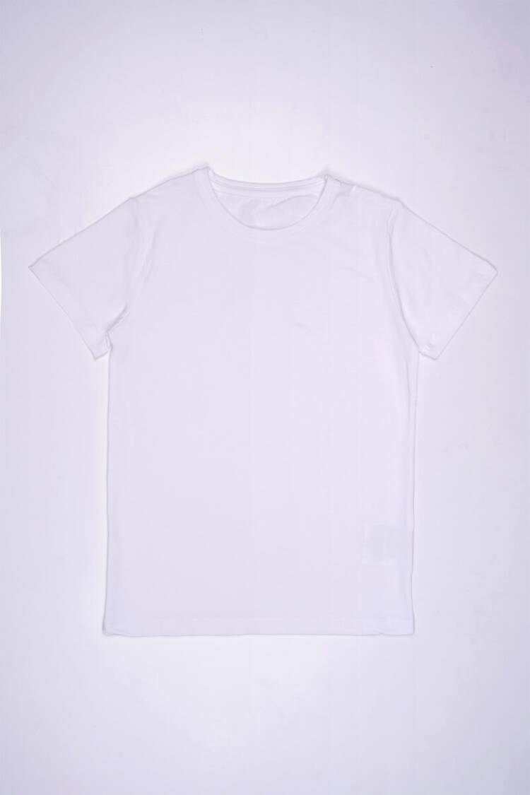 Boys' Tops - Toptan Unisex Kısa Kollu Basic Badi 5-8Y 2027-2310 - Brand: Interkidsy Basic - Women & Kids, Baby Clothes Wholesale - Globality Store