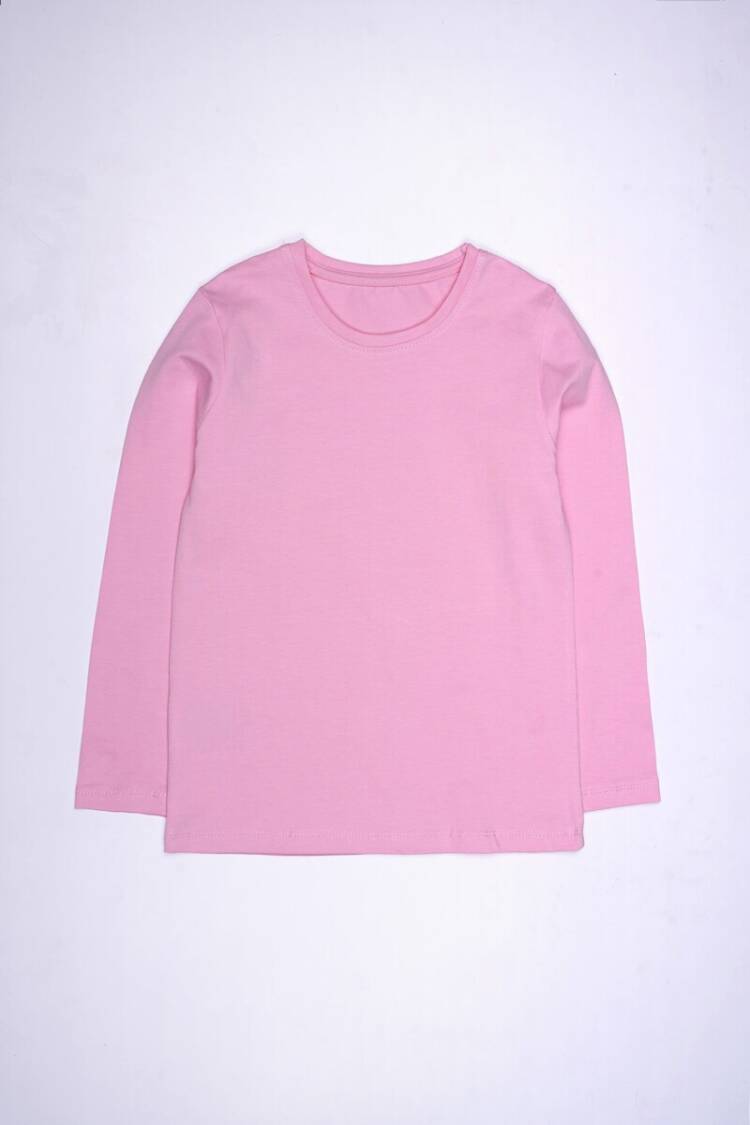 Boys' Tops - Toptan Unisex Uzun Kollu Basic Badi 5-8Y 2027-2313 - Brand: Interkidsy Basic - Women & Kids, Baby Clothes Wholesale - Globality Store