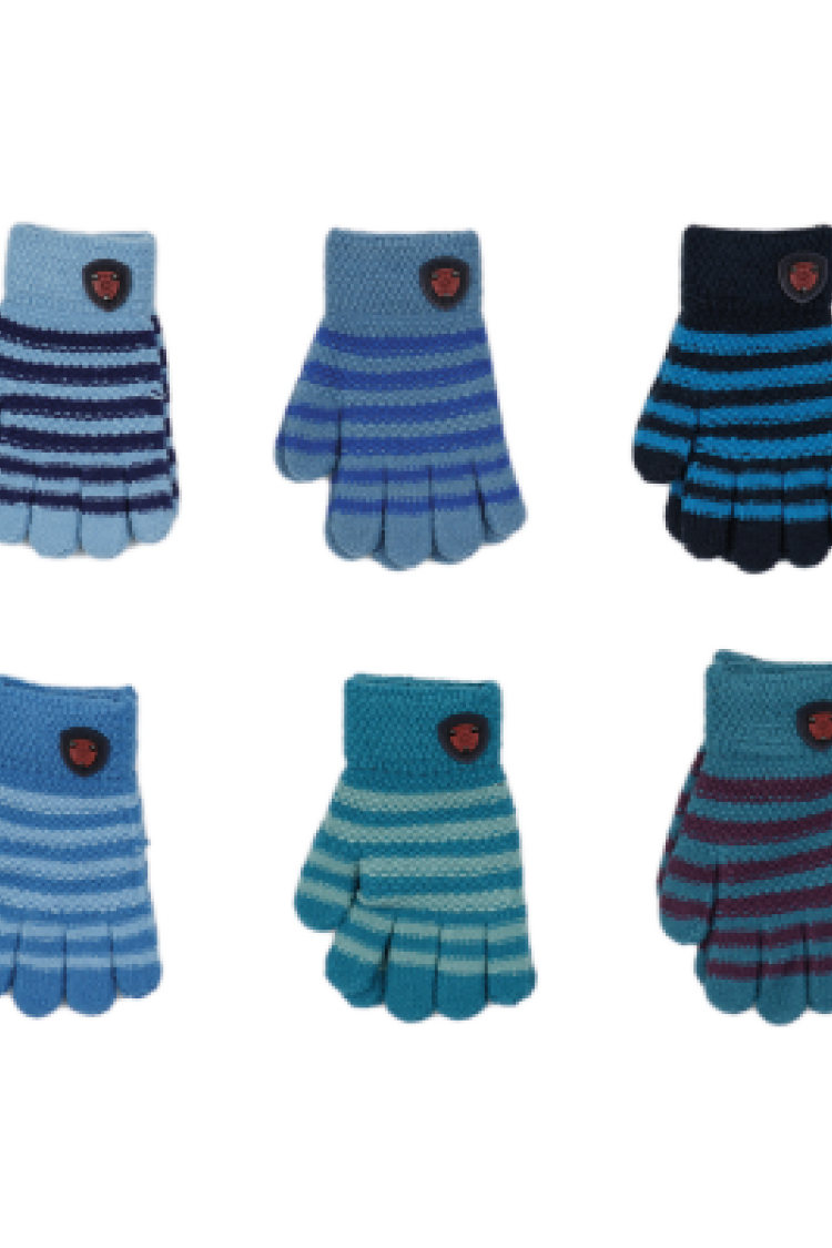 Girls' Outerwear - K2192-10-I - Wholesale Kids 6-Piece Gloves 1-4Y 1001-K2192-10-I - Brand: interkidsy - Women & Kids, Baby Clothes Wholesale - Globality Store
