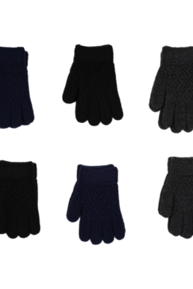 Girls' Outerwear - K2230-08-I - Wholesale Kids 6-Piece Gloves 6-12Y 1001-K2230-08-I - Brand: interkidsy - Women & Kids, Baby Clothes Wholesale - Globality Store