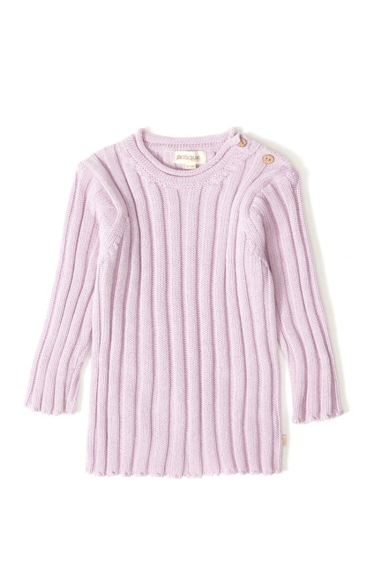 - 100% Organic Cotton With GOTS Certified Knitwear Ribbed Sweater 3-12M Patique 1061-21064 - Brand: Uludağ Triko - Women & Kids, Baby Clothes Wholesale - Globality Store