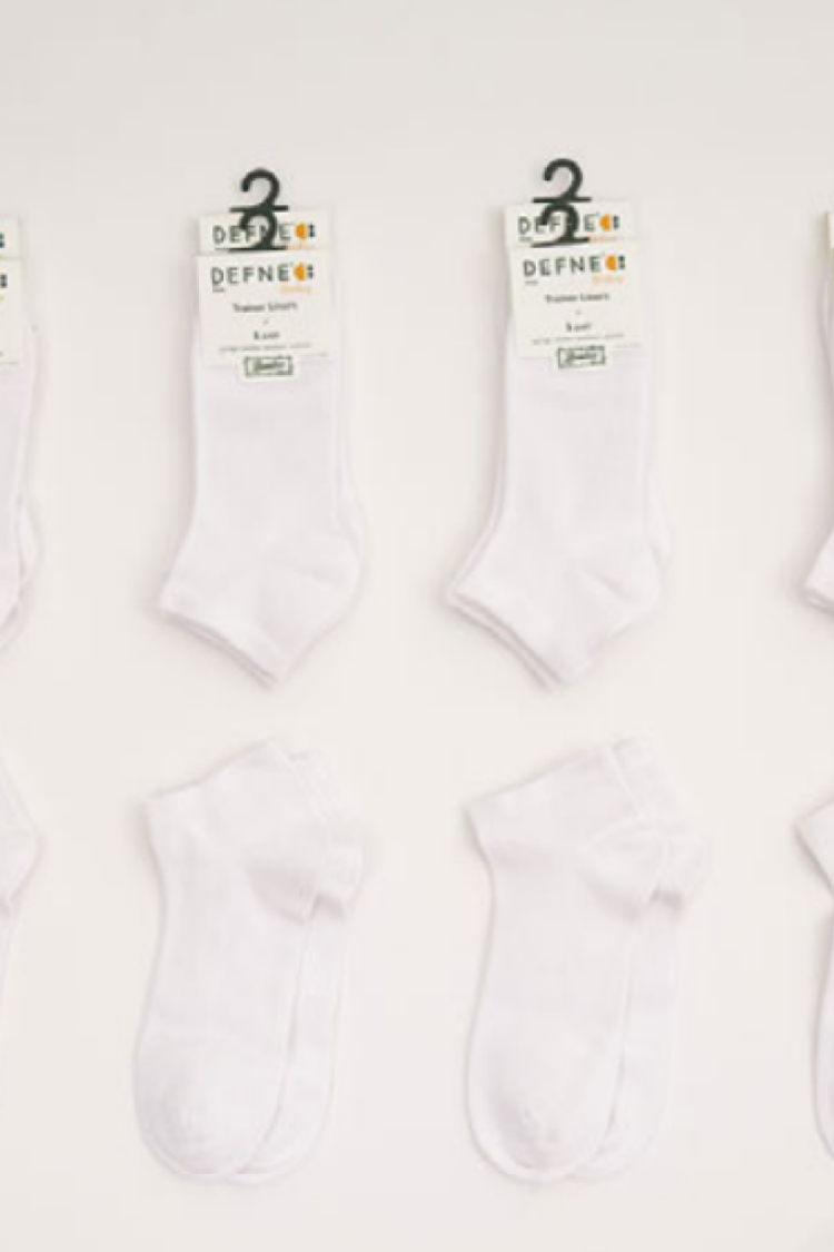 Boys' Underwear & Socks - 12 Çift Bambu Çocuk Patik 1064-DFNÇ-1PU002-23(7-8) - Brand: Defne - Women & Kids, Baby Clothes Wholesale - Globality Store