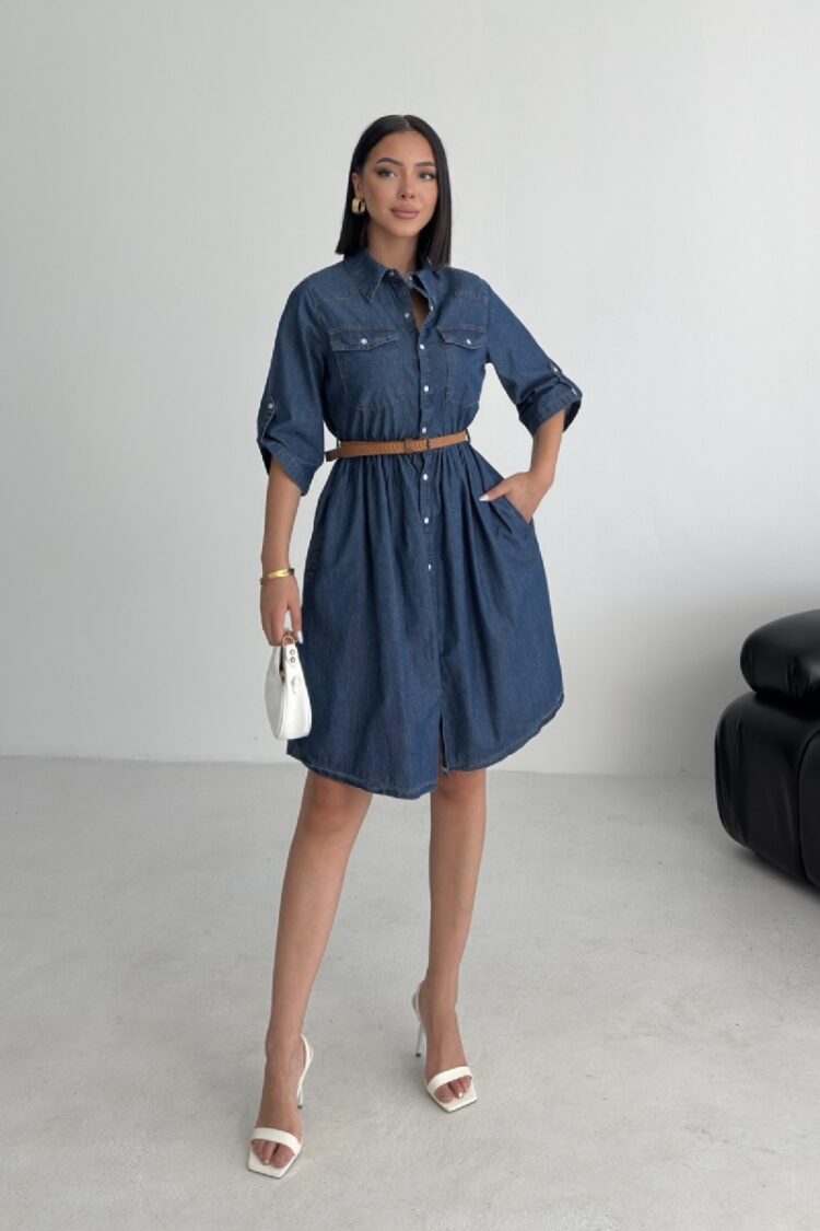 Casual Elegant Preppy Formal Shirt Dress