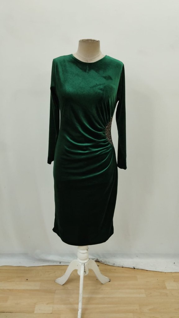 Elegant Formal Glam Sheath Dress
