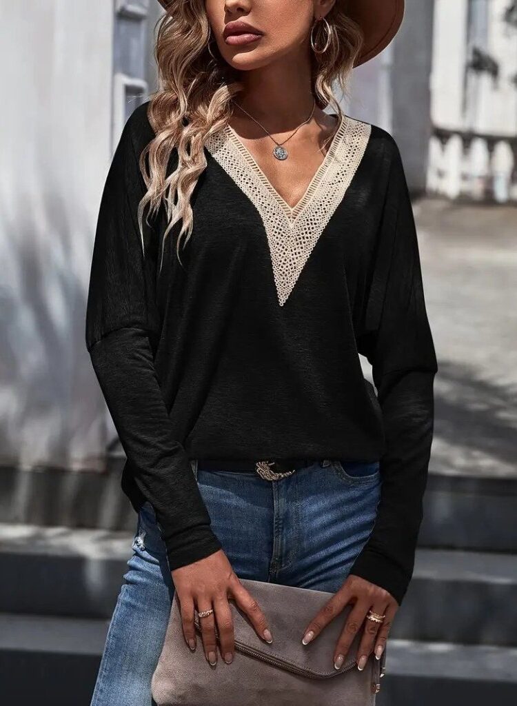 Casual Elegant Modest Blouse