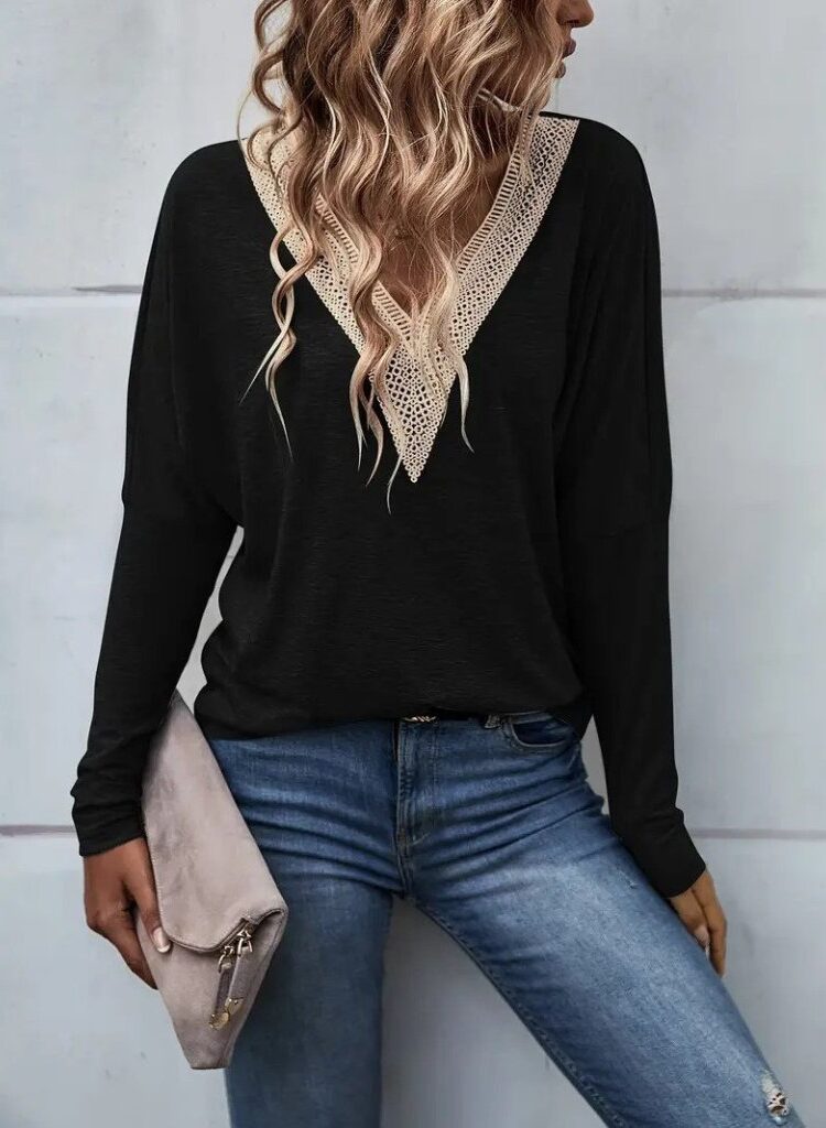 Casual Elegant Modest Blouse