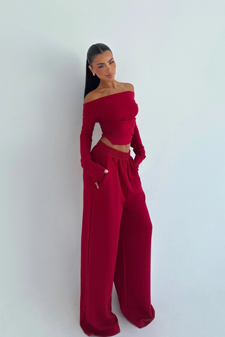 ClaretStylish Palazzo Set