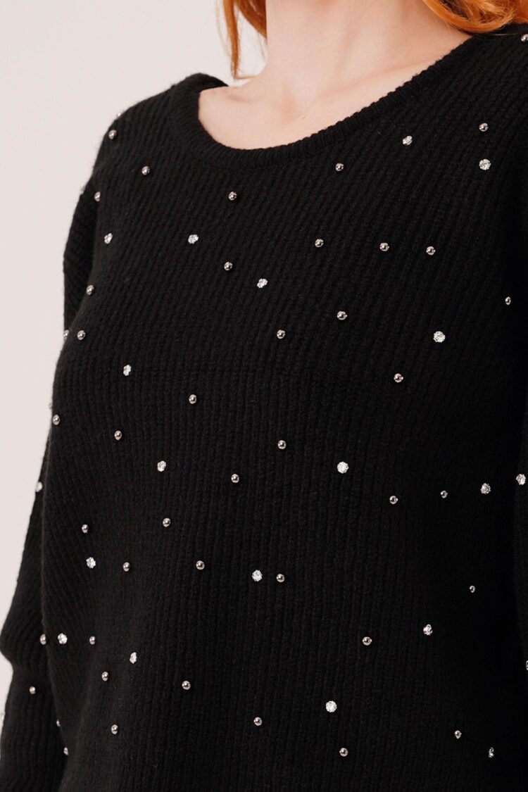 Sequined Casual Sweater