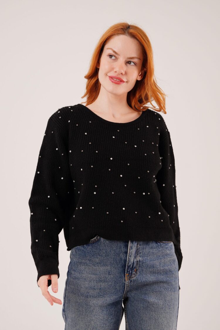 Sequined Casual Sweater